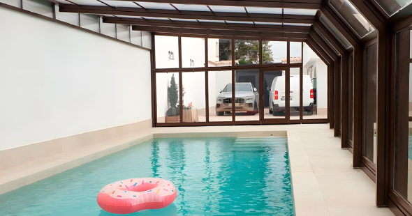 abri de piscine adossé aqua protect avignon