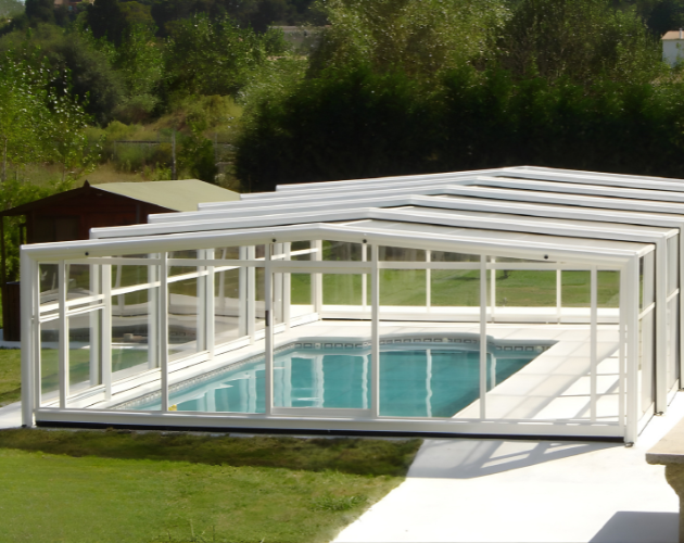 abri de piscine haut hera aqua protect