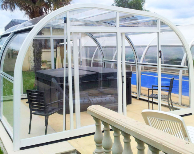 abri de spa le pantheon