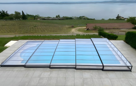 abris de piscine bas avignon aqua protect