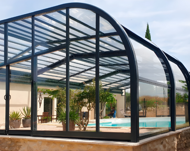 abris haut de piscine l'aspis