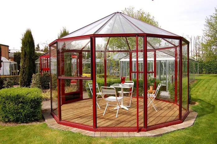 serre de jardin aluminium aqua protect euro rondon