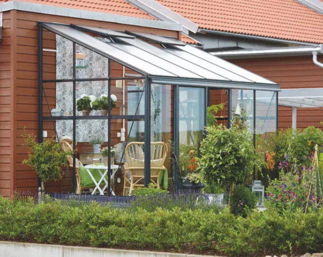 serre de jardin en aluminium euro muurserre