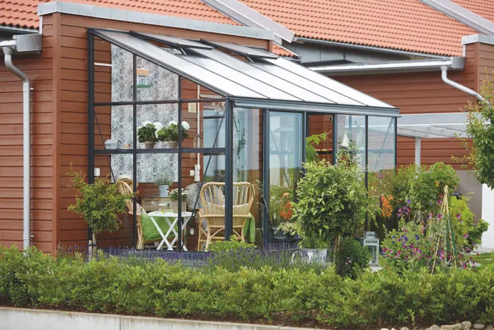 serre de jardin en aluminium euro muurserre